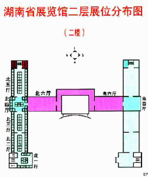 湖南省展覽館場(chǎng)館圖