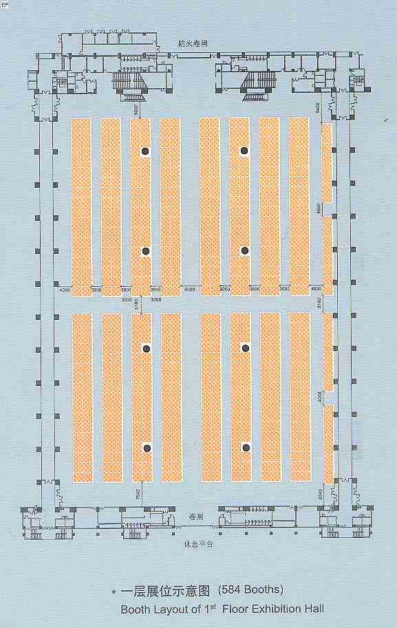 中國(guó)進(jìn)出口商品交易會(huì)展館(琶洲展館)場(chǎng)館圖