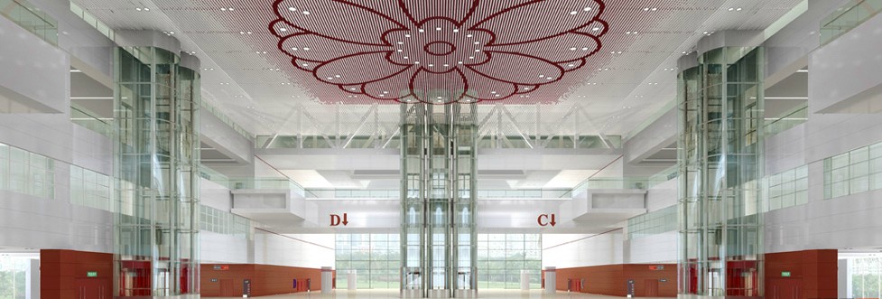 信陽市百花會(huì)展中心場(chǎng)館圖