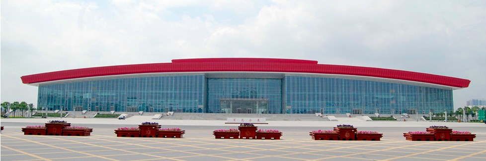 信陽市百花會(huì)展中心外觀圖