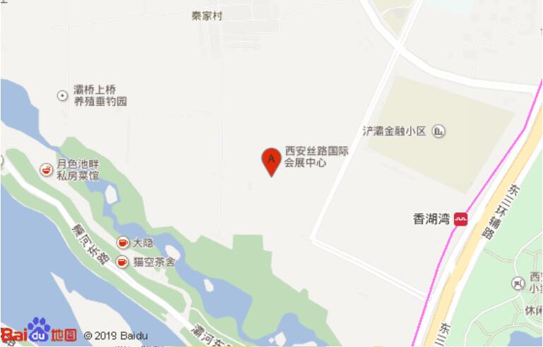 西安國際會展中心交通圖